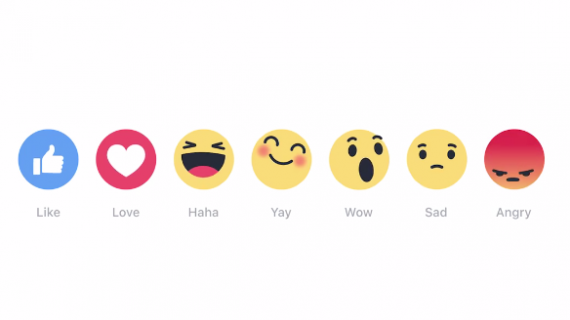 Facebook "Reaction" button