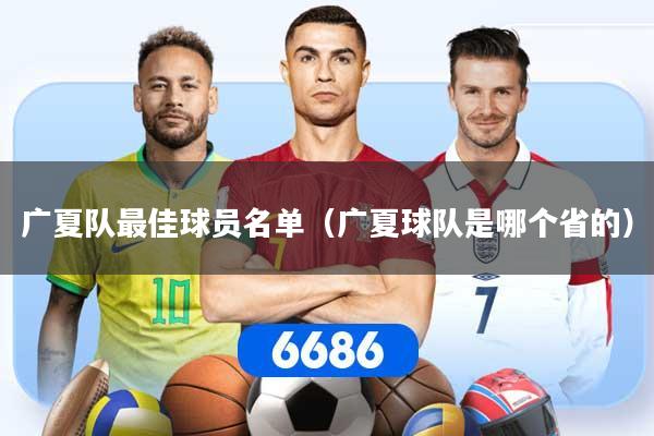 广夏队最佳球员名单（广夏球队是哪个省的）