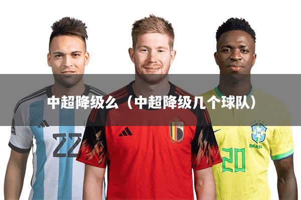 中超降级么（中超降级几个球队）